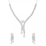 Jewellery Set for Women and Girls American Diamond Jewellery Set