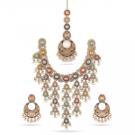 Pearl Beaded Necklace Set Jewellery Gift for Women & Girls