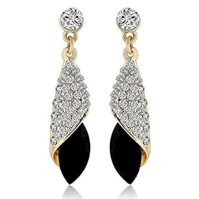 Gold-plated Crystal Drop Earings Earrings for Women