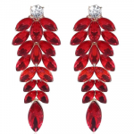 Valentine Collection Crystal Stylish Earrings for Girls and Women