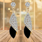 Gold-plated Crystal Drop Earings Earrings for Women