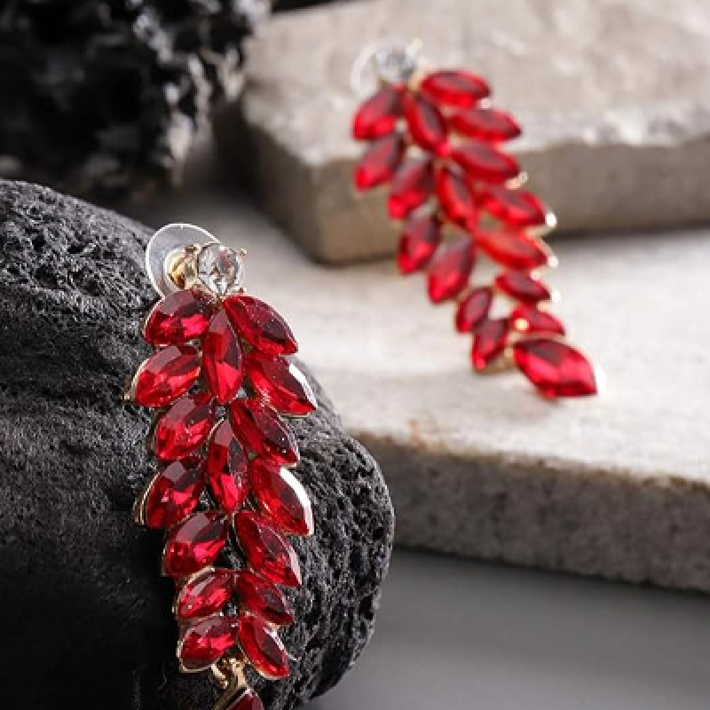 Valentine Collection Crystal Stylish Earrings for Girls and Women