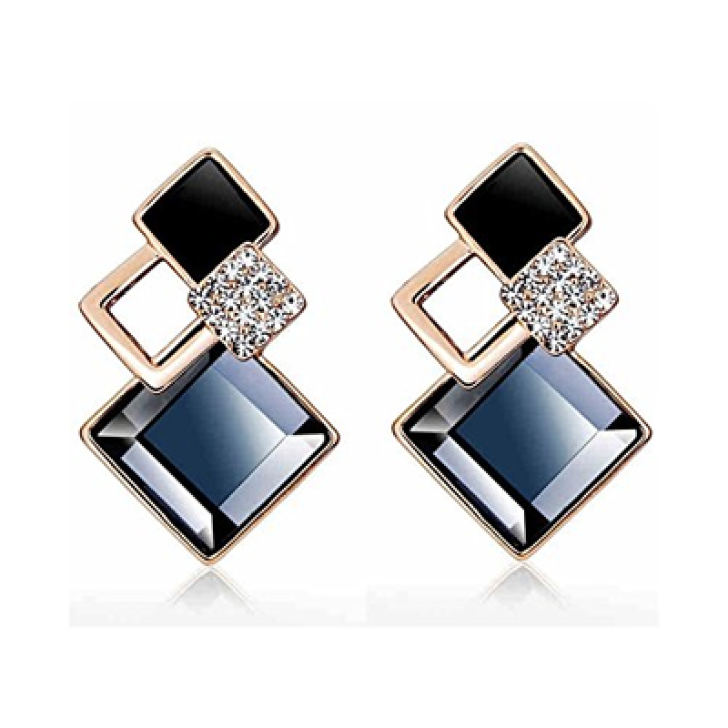 Copper Italian Designer Collection Drop Earrings for Women