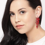 Valentine Collection Crystal Stylish Earrings for Girls and Women