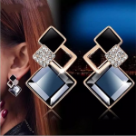 Copper Italian Designer Collection Drop Earrings for Women