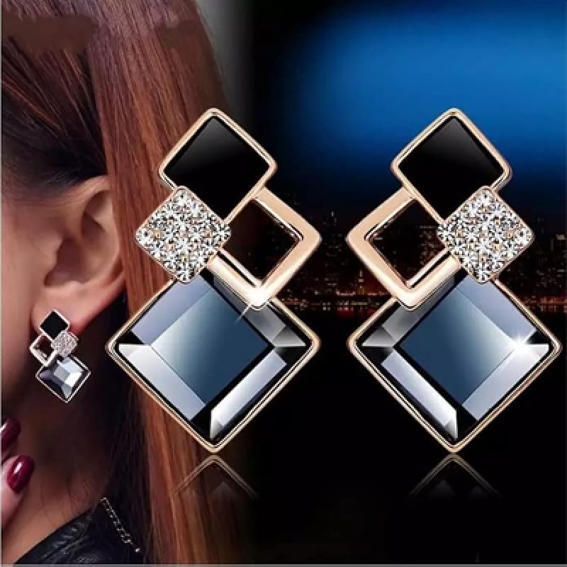 Copper Italian Designer Collection Drop Earrings for Women