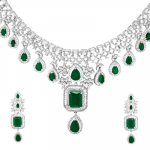American Diamond Zirconia Necklace Set Trendy Stylish Jewellery Gift for Women & Girls