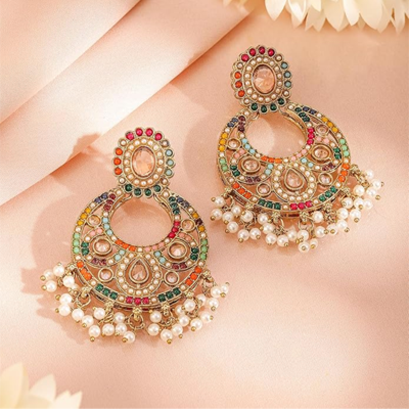 Pearl Beaded Necklace Set Jewellery Gift for Women & Girls